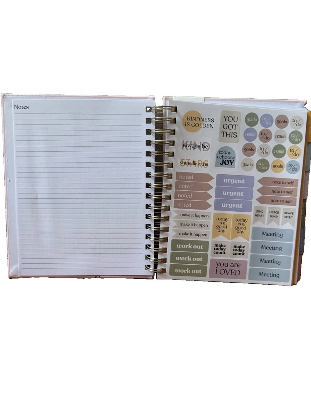 Eccolo Planner 2026- 2027 18-Month Weekly & Monthly Planner Hard Cover 8x7.5”